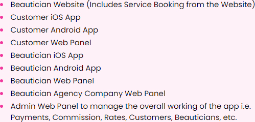 hair salon appointment app