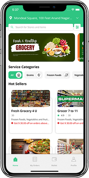 ElGrocer Clone On Demand Grocery Mobile App Development