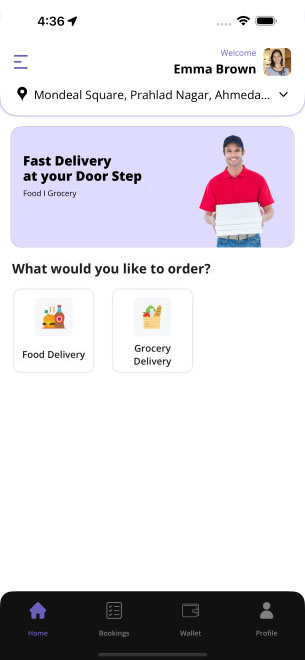 user app