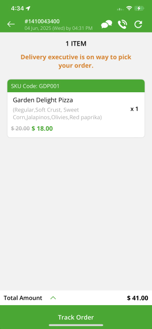 delivery driver profile