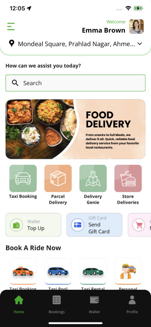 user app